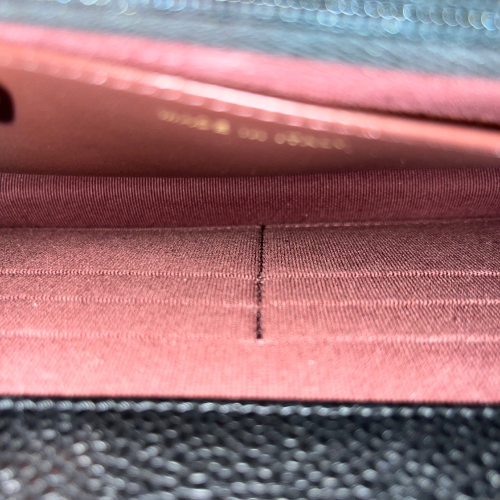 Chanel Classic Wallet On Chain (black caviar with gold hardware) // 2023 - Picture 5 of 10